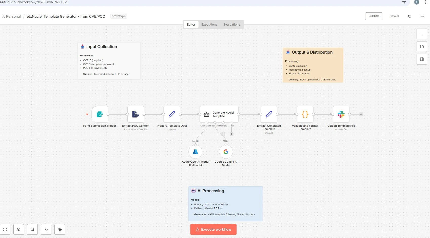 Automated Bug Bounty Suite - n8n AI Workflow